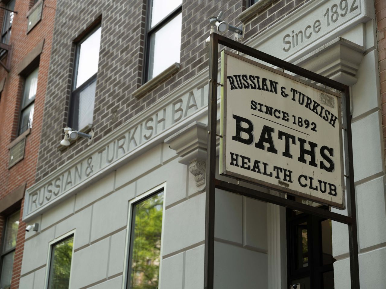 We visit the Russian & Turkish Baths in New York City Wallpaper