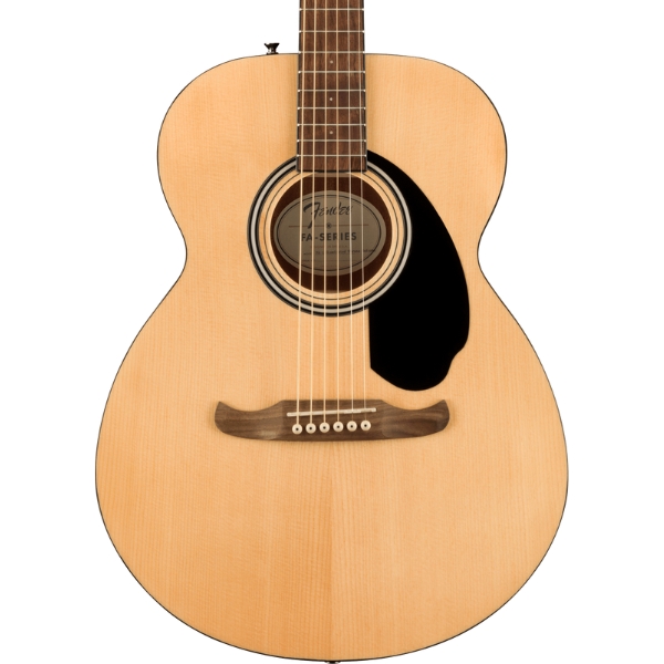 A Fender FA-135 acoustic guitar