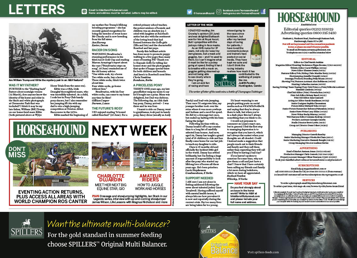 Letters and NWB 09 July 2020