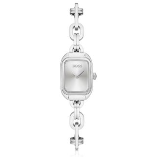 Hugo Boss link bracelet watch with silver details