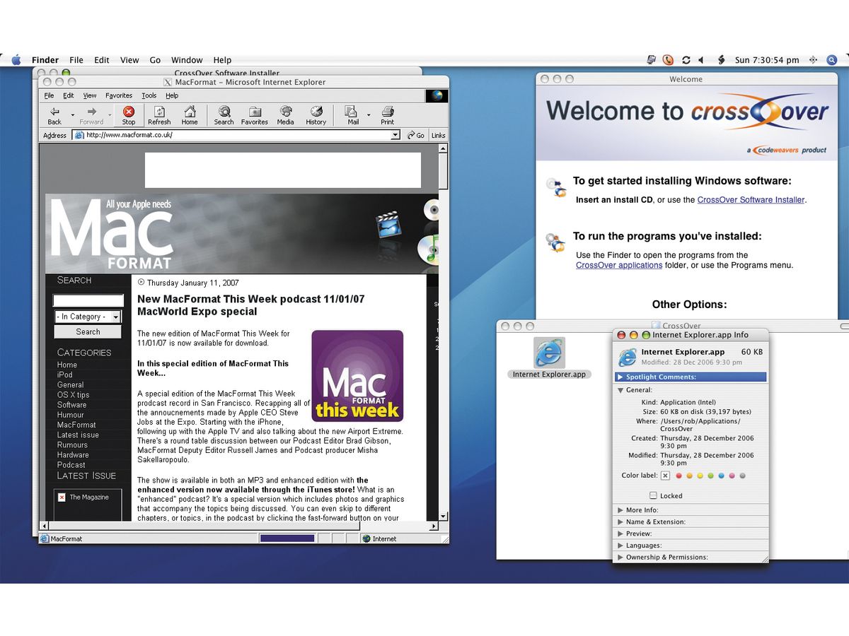 Crossover software for macbook