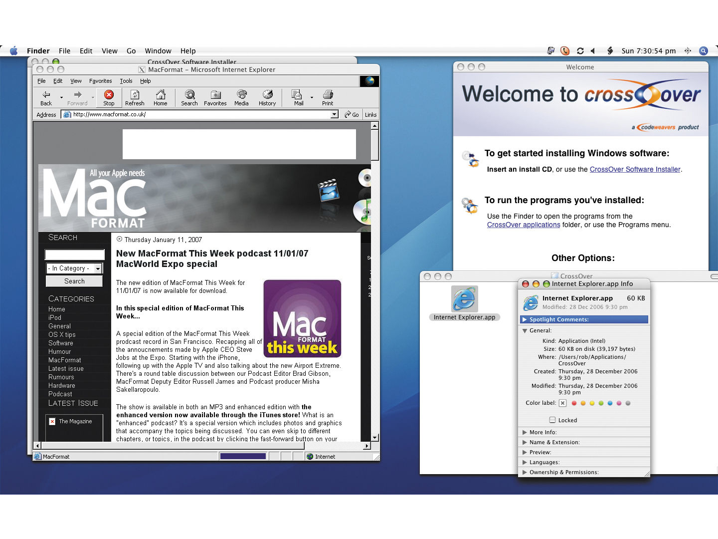 crossover software for mac