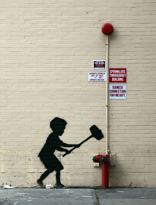 The 10 best Banksy designs in New York Creative Bloq