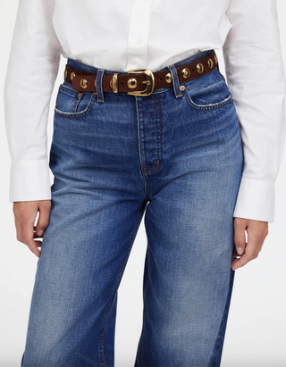 Studded Western Belt