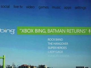 Say what you want: voice controlled search via ms bing on xbox 360 soon