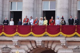 King Charles at Trooping the Colour 2024