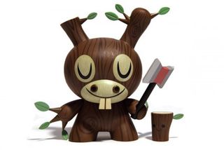 Artist and designer Amanda Visell came up with the concept for this awesome wooden donkey dunny in 2009