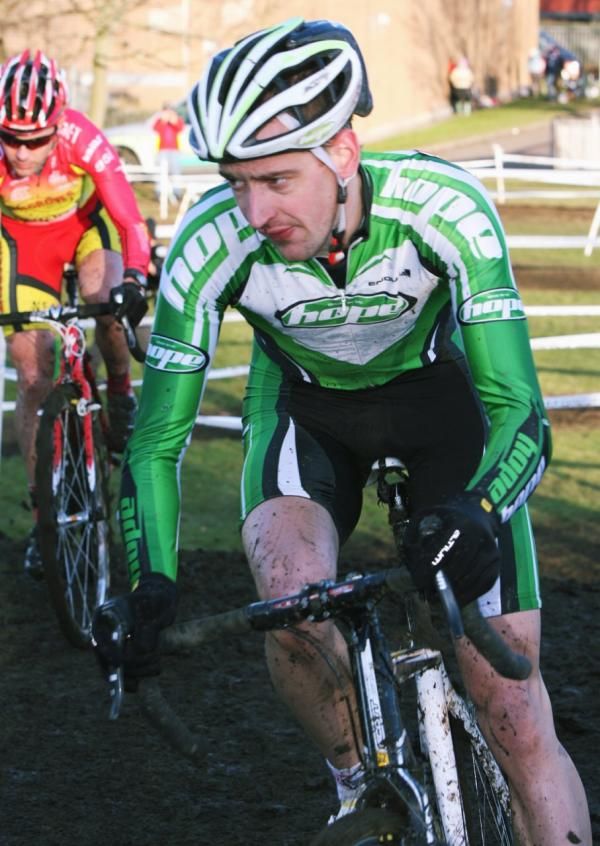Paul Oldham takes the lead