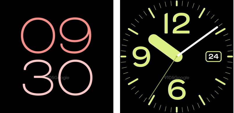 Possible Pixel Watch faces