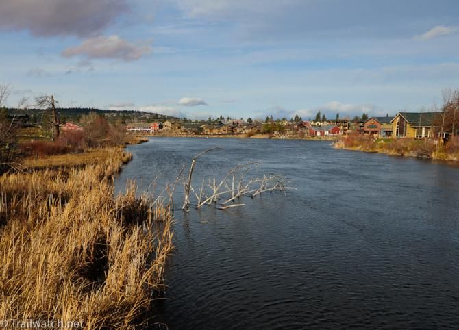 The view from the race venue in Bend, Oregon