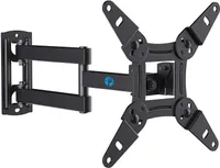 Pipshell Full Motion TV Monitor Wall Mount (13"-42" TVs)