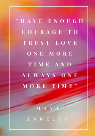Quote about love by Maya Angelou, included as part of a round up of the best love quotes