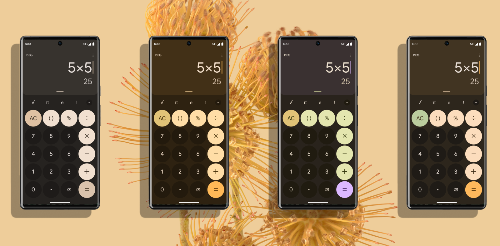 Android 13 Beta 2 Calculator Material You