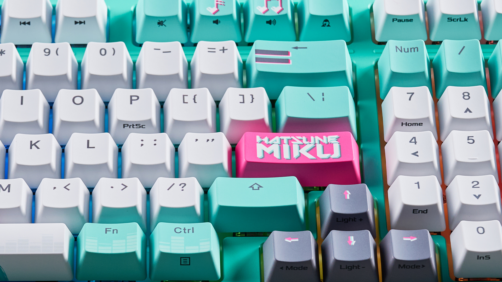 An Asus TUF Gaming K3 Gen II keyboard