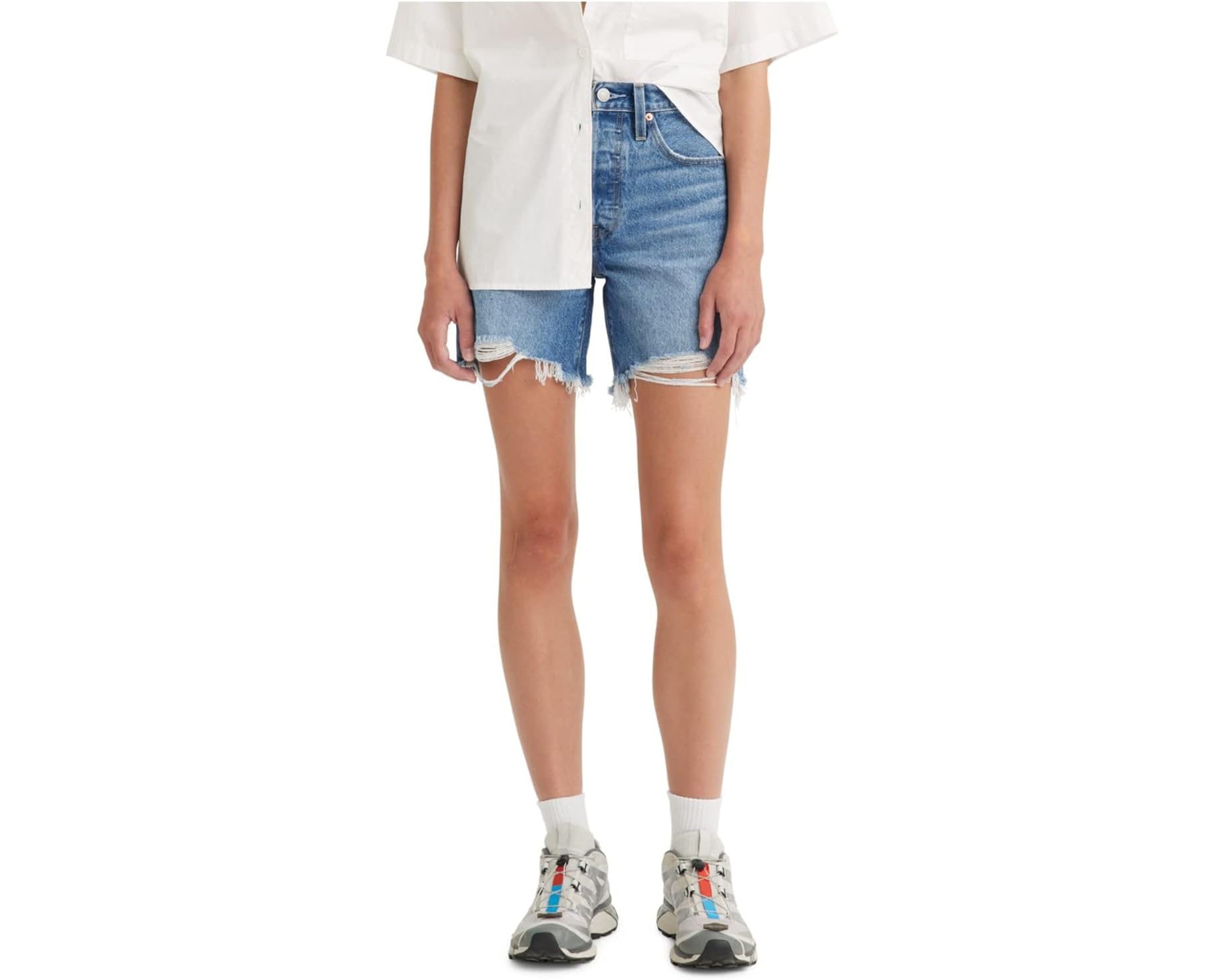 501 Mid Thigh Shorts