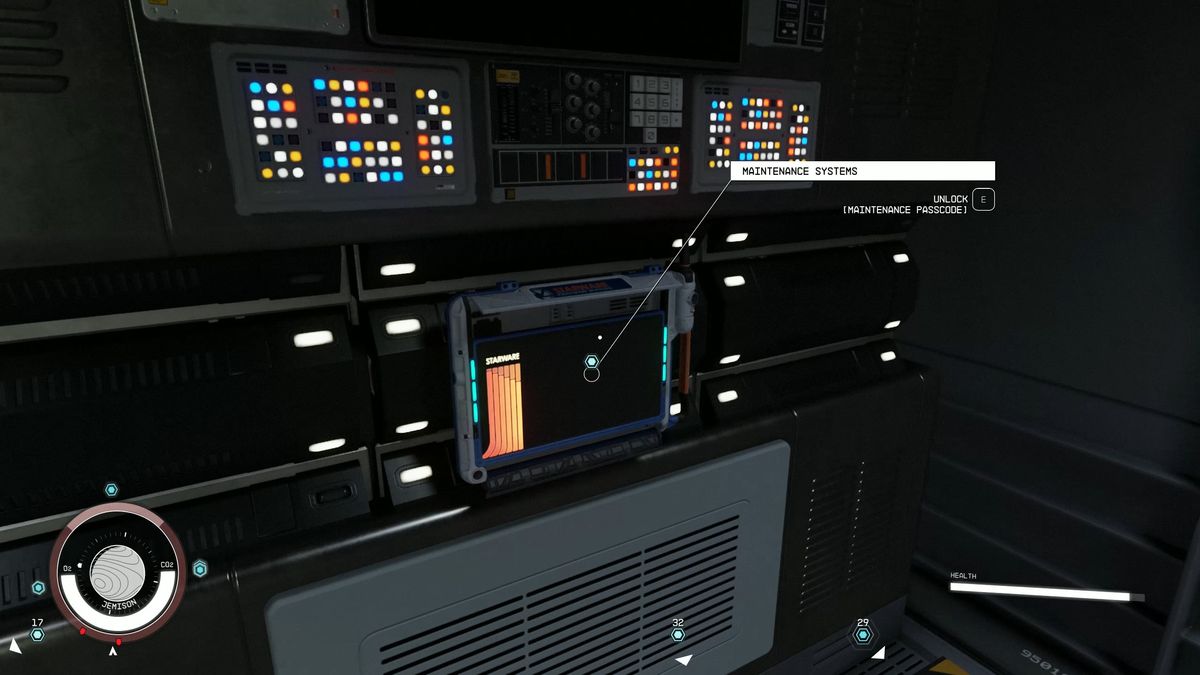 Starfield Sabotage - Maintenance Systems