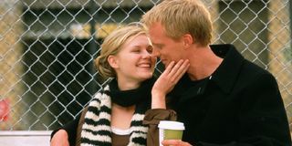 Paul Bettany and Kristen Dunst in Wimbledon.