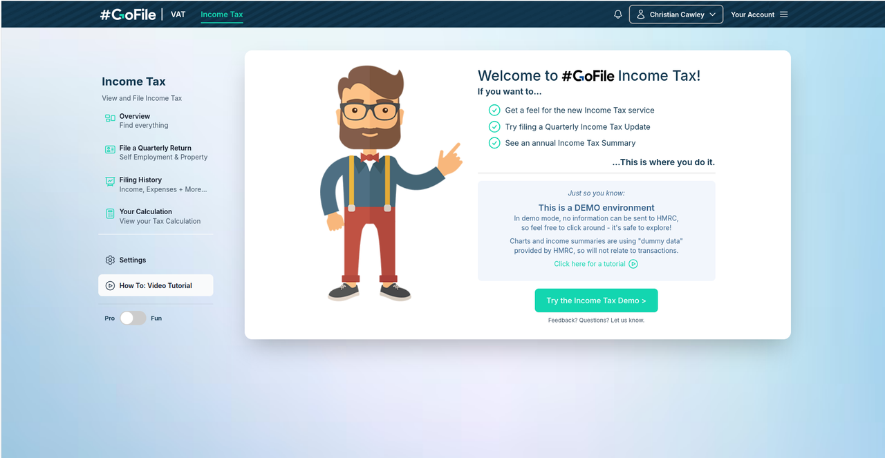 Screenshots from GoFile Free
