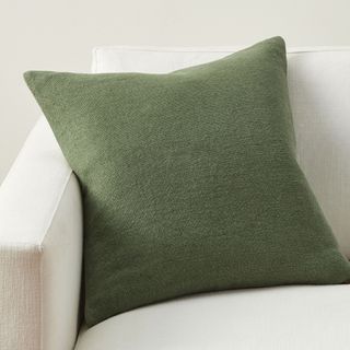 Green Linen Pillow