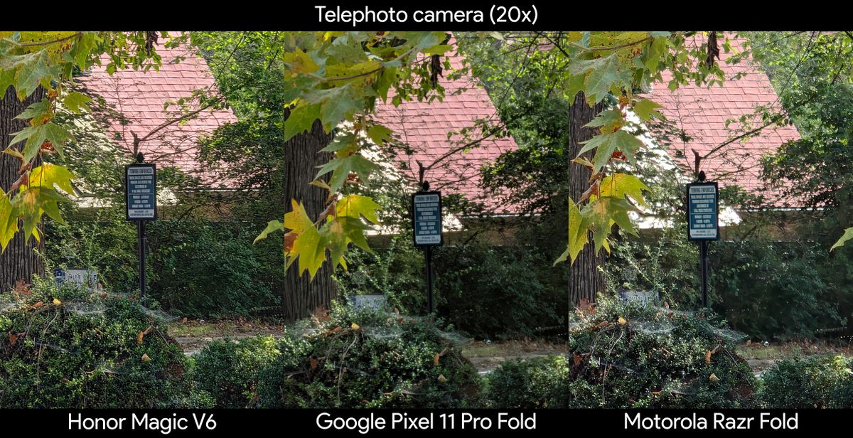 Comparing the Google Pixel 11 Pro Fold's cameras to the Samsung Galaxy Z Fold 8, Honor Magic V6, and Motorola Razr Fold
