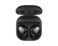 The Samsung Galaxy Buds Pro earbuds in their charging case