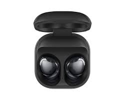 The Samsung Galaxy Buds Pro earbuds in their charging case