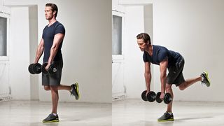 straight leg deadlift exercise