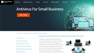 Best SMB antivirus: Comodo Antivirus For Small Business