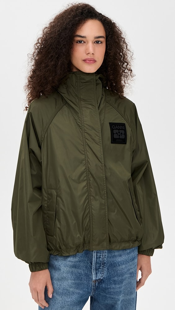 Ganni Flyweight Nylon Jacket