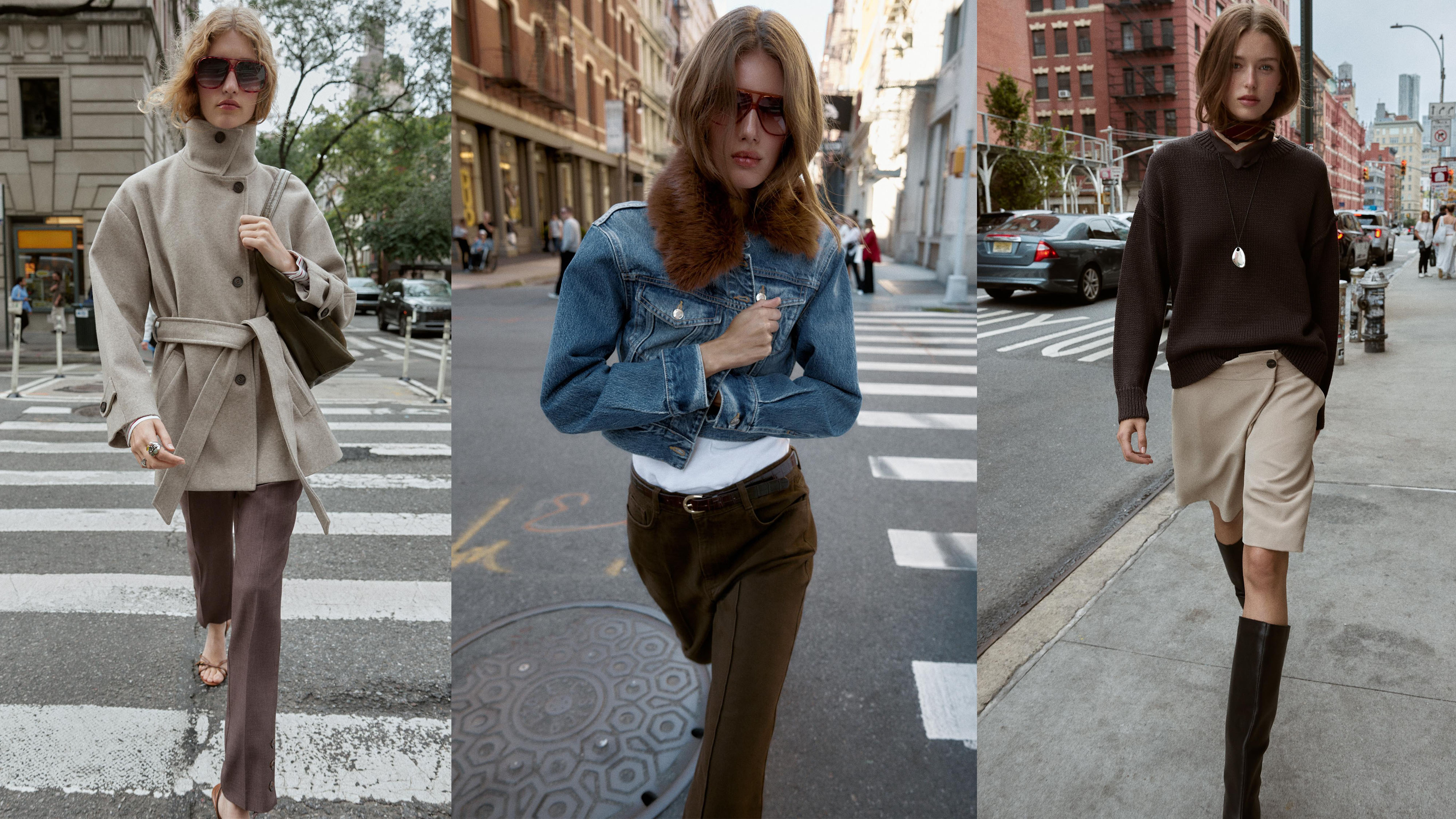 Women in Zara outfits in NYC