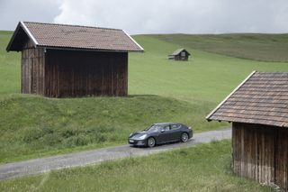 Porsche Panamera, photographed for Wallpaper* in Austria, 2009