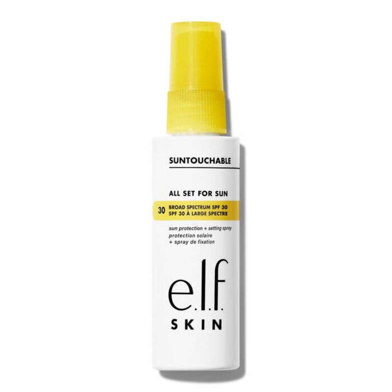 e.l.f. All Set For Sun Sun Protection + Setting Spray