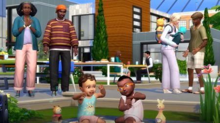 Sims 4 cheats allow families to gather happily in The Sims 4