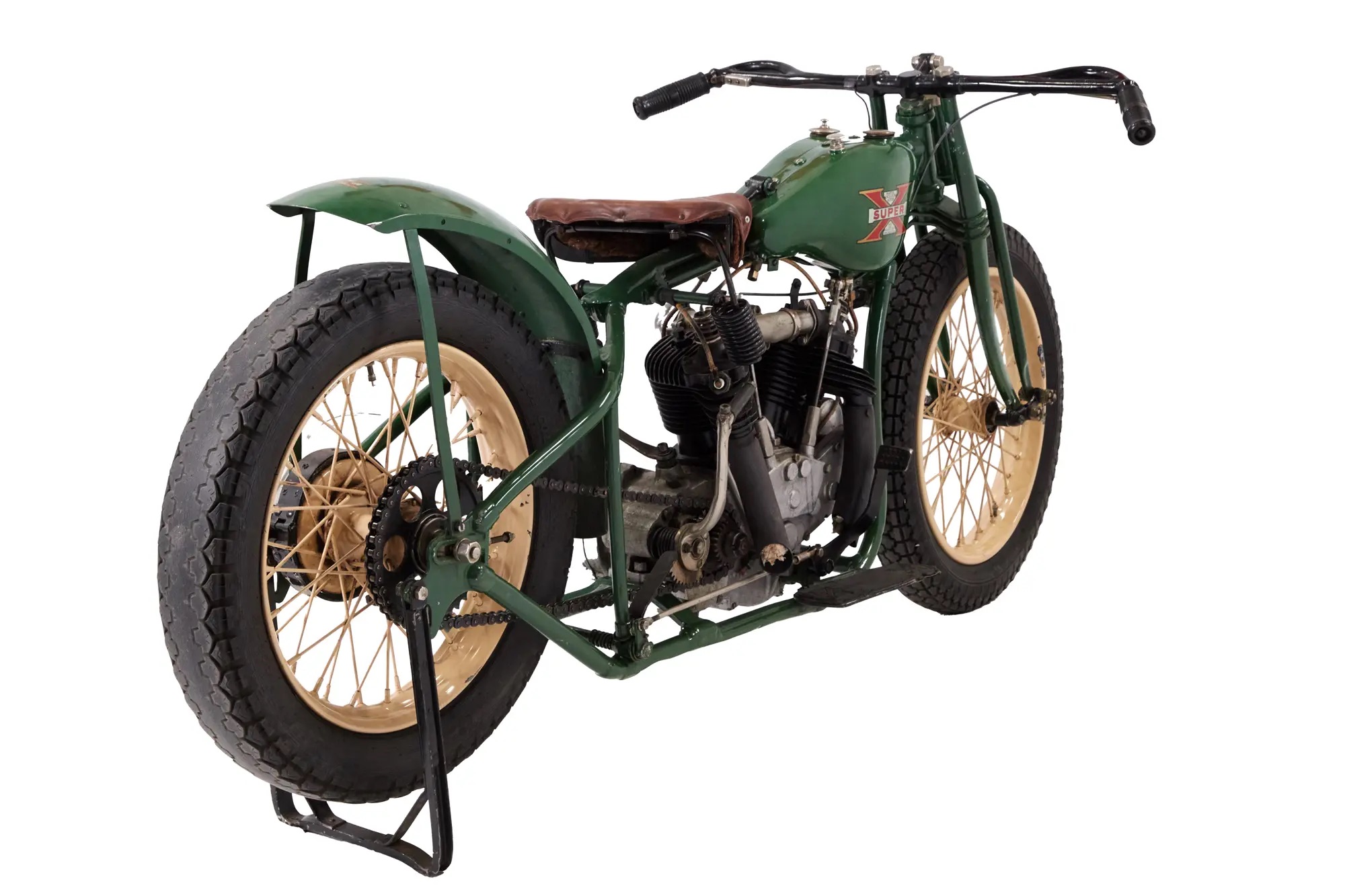 Steve McQueen's bike and certificate of authenticity