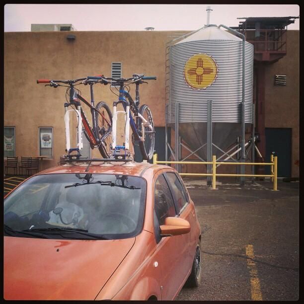 Hanging out at Santa Fe Brewing Co.