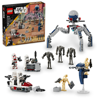 LEGO Star Wars Clone Trooper and Battle Droid Battle Pack Set