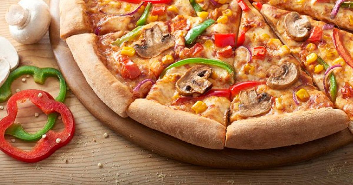 Dominos vegan pizza