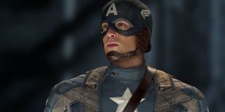 Chris Evans image from 2011's Captain America