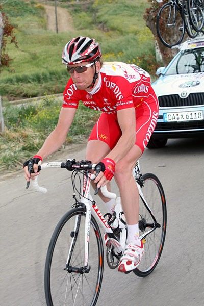 Rik Verbrugghe of Cofidis during stage 2.
