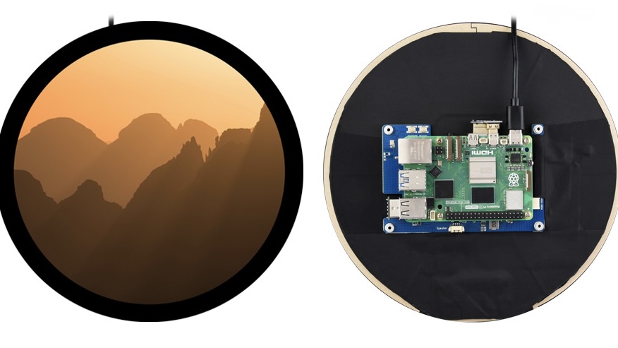 Waveshare 7-inch 1080&amp;times;1080 LCD