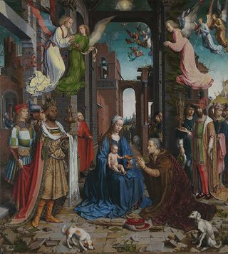 The Adoration of the Kings by the Flemish Renaissance painter Jan Gossaert. Picture: The National Gallery, London