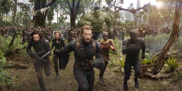 avengers infinity war running in wakanda