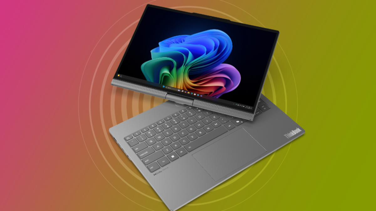 Lenovo debuts $1,499 convertible laptop that comes with a tongue-twisting name — ThinkBook Plus Gen 7 Auto Twist rotates and pivots as you move around the room