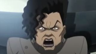 An angry BET executive on The Boondocks