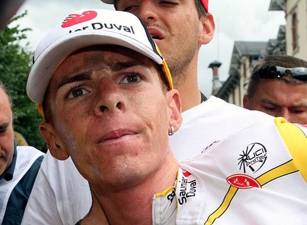 Ricc&ograve; exhausted after the race