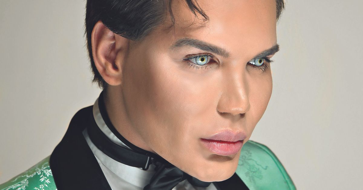 ‘I was born in the wrong body,’ says Brazilian-born Rodrigo, 32, explaining in a recent interview what made him spend over £300,000 on cosmetic surgery.