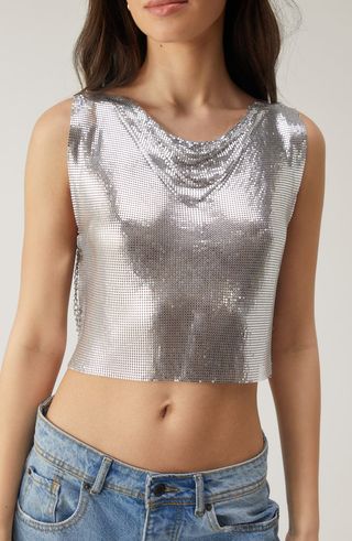 Chain Mail Crop Top