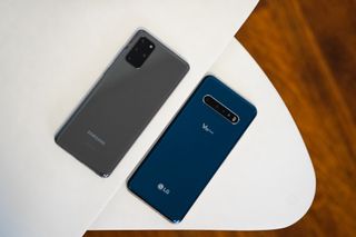 Samsung Galaxy S20+ and LG V60