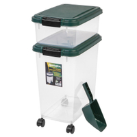 Remington 3-Piece Airtight Pet Food Container Combo, Green | $34.99 at Walmart