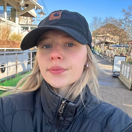 Health writer Chloe on a walk after trying the dopamine menu viral trend